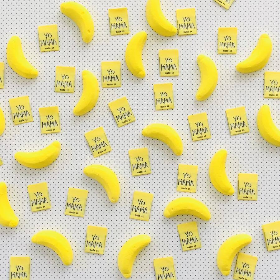 Kylie and the Machine - Yo Mama Made it Woven Labels - Seamstress Fabrics