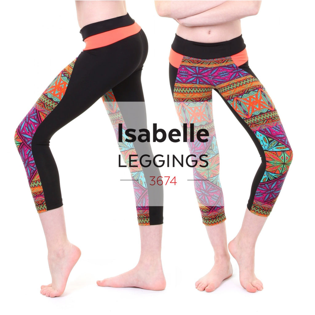 Jalie 3674 - ISABELLE Leggings and Skating Pants - Seamstress Fabrics